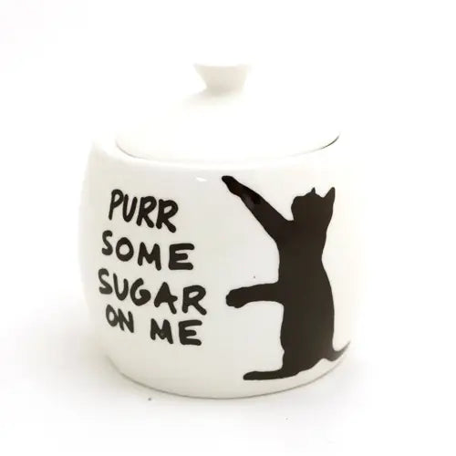 Purr Some Sugar - Cat Sugar Bowl