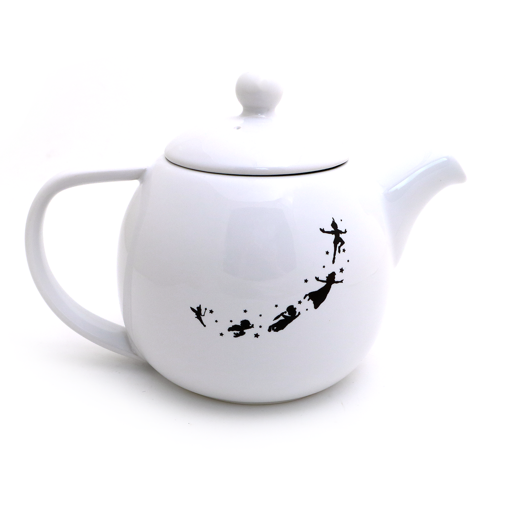 Drink Happy Thoughts Small Round Teapot