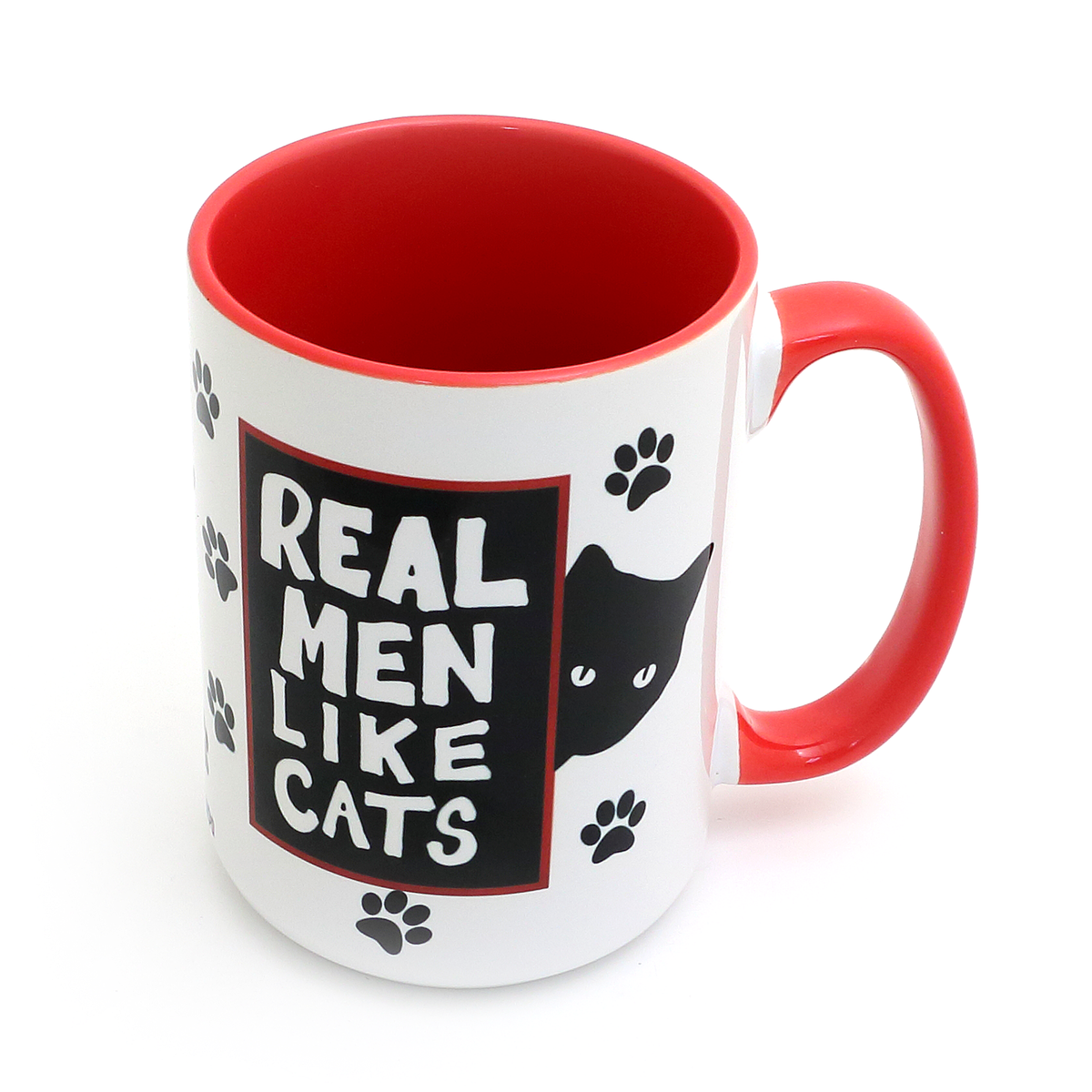 Real Men Love Cats Travel Mug