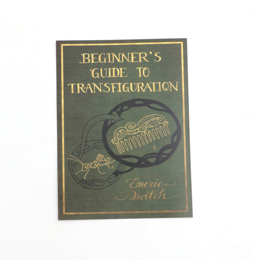 Beginner's Guide to Transfiguration book cover sticker, large sticker