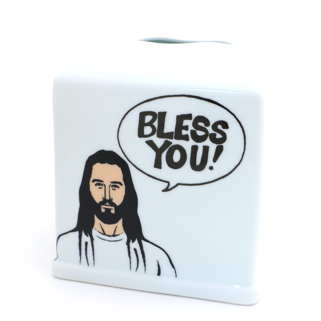 Jesus Bless You - Tissue Box Cover