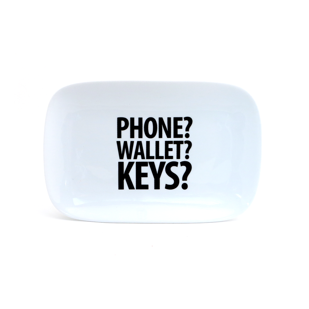 Phone Wallet Keys Plate, gift for Dad