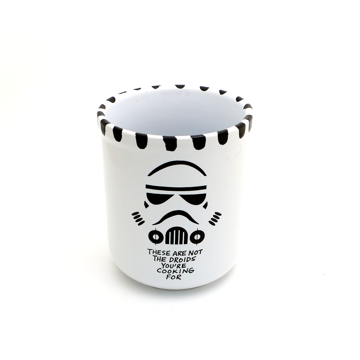 Handmade Star Wars Stormtrooper Ceramic Spoon Rest, Gadgetsin in 2023