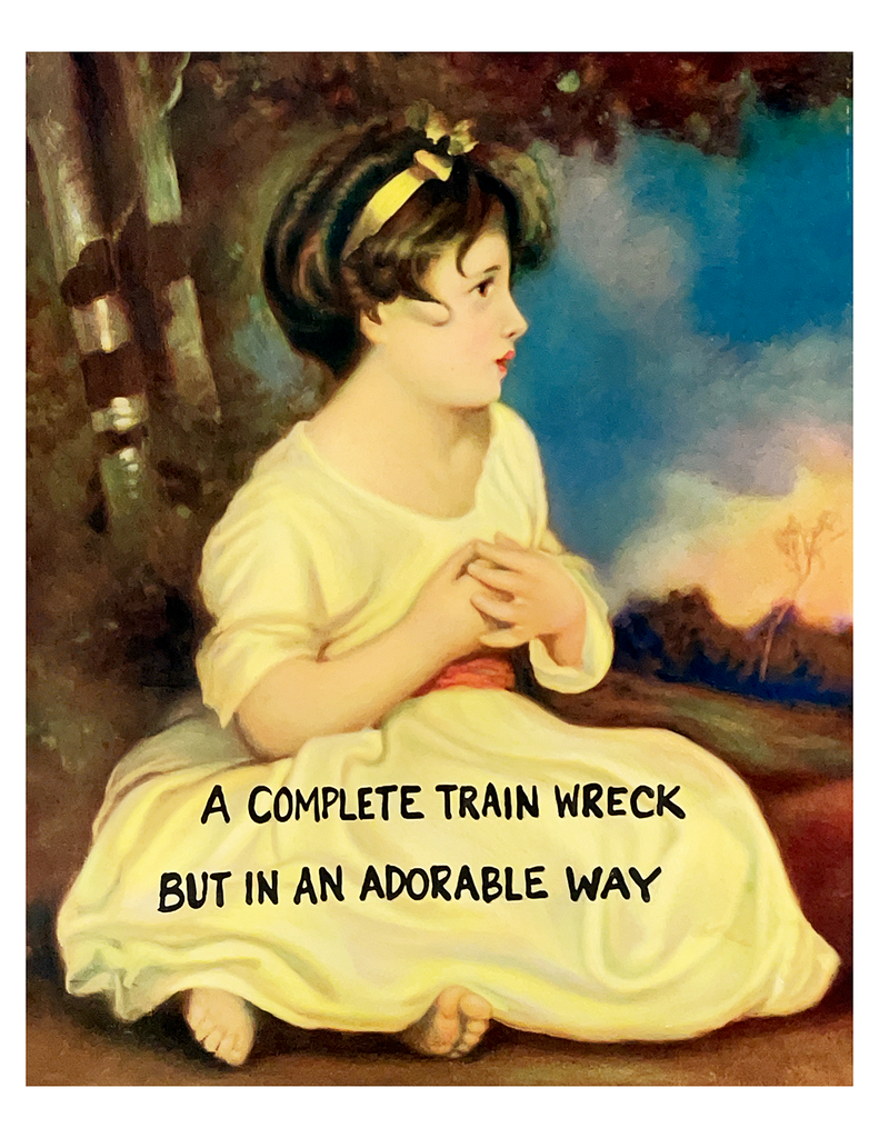 Complete Train Wreck Print
