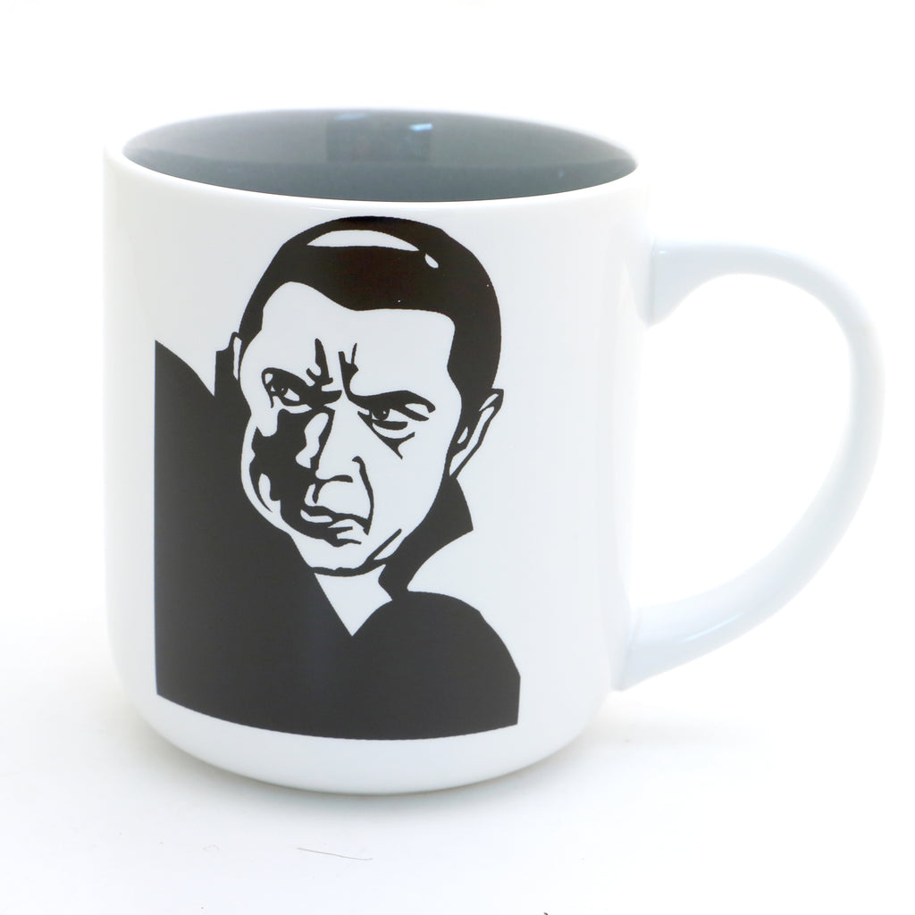 Dracula mug, Vampire, Bela Lugosi, Vintage horror, monster mug