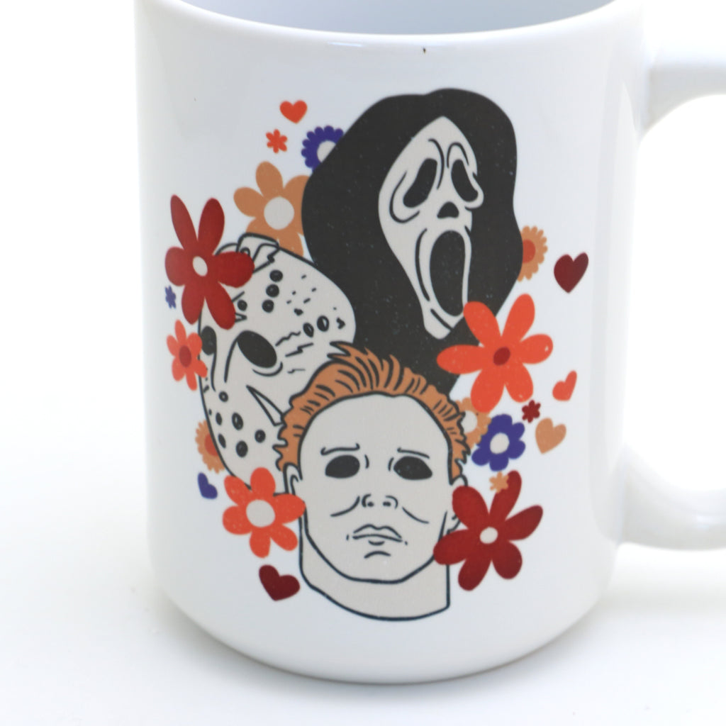 Halloween movie Mug, Cult Classics, Friday the 13th, Scary Movie, Halloween gift
