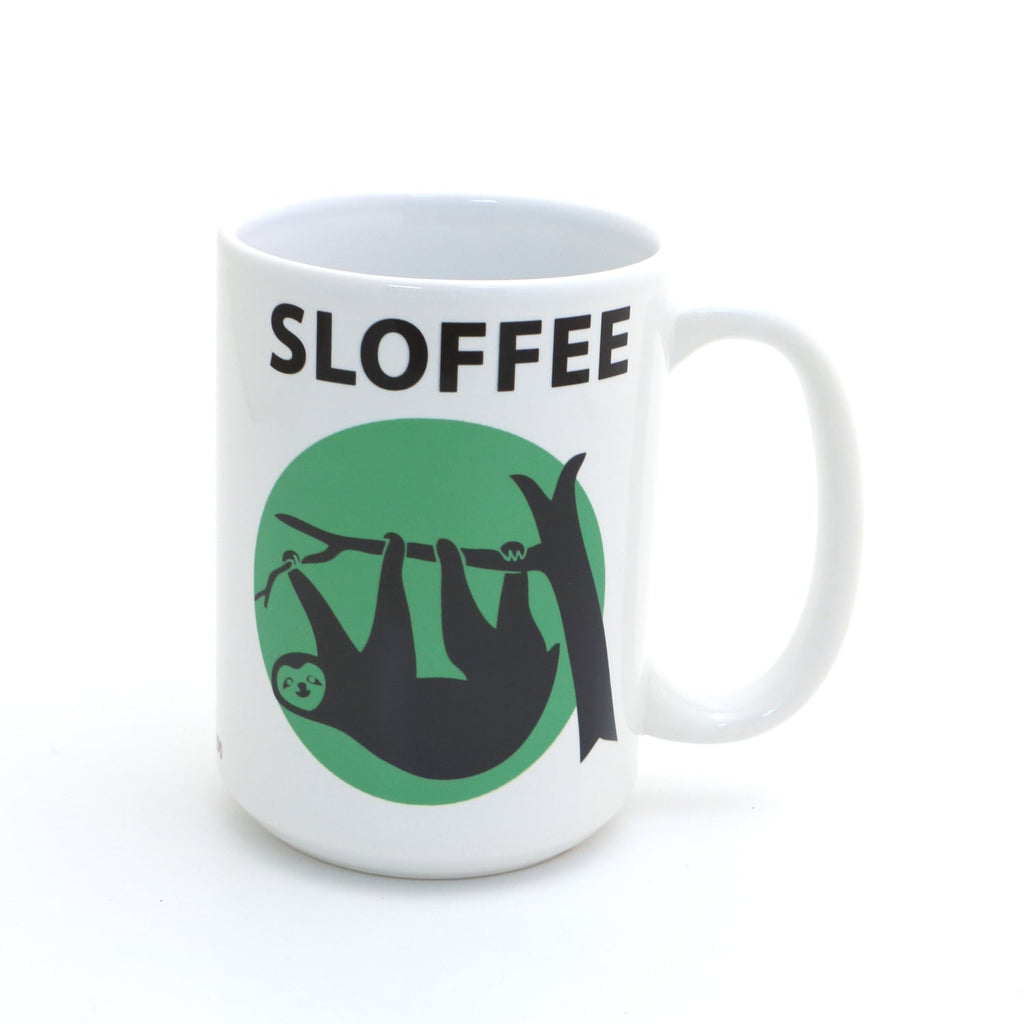 Sloth mug - SLOFFEE - Funny coffee mug - anti adulting