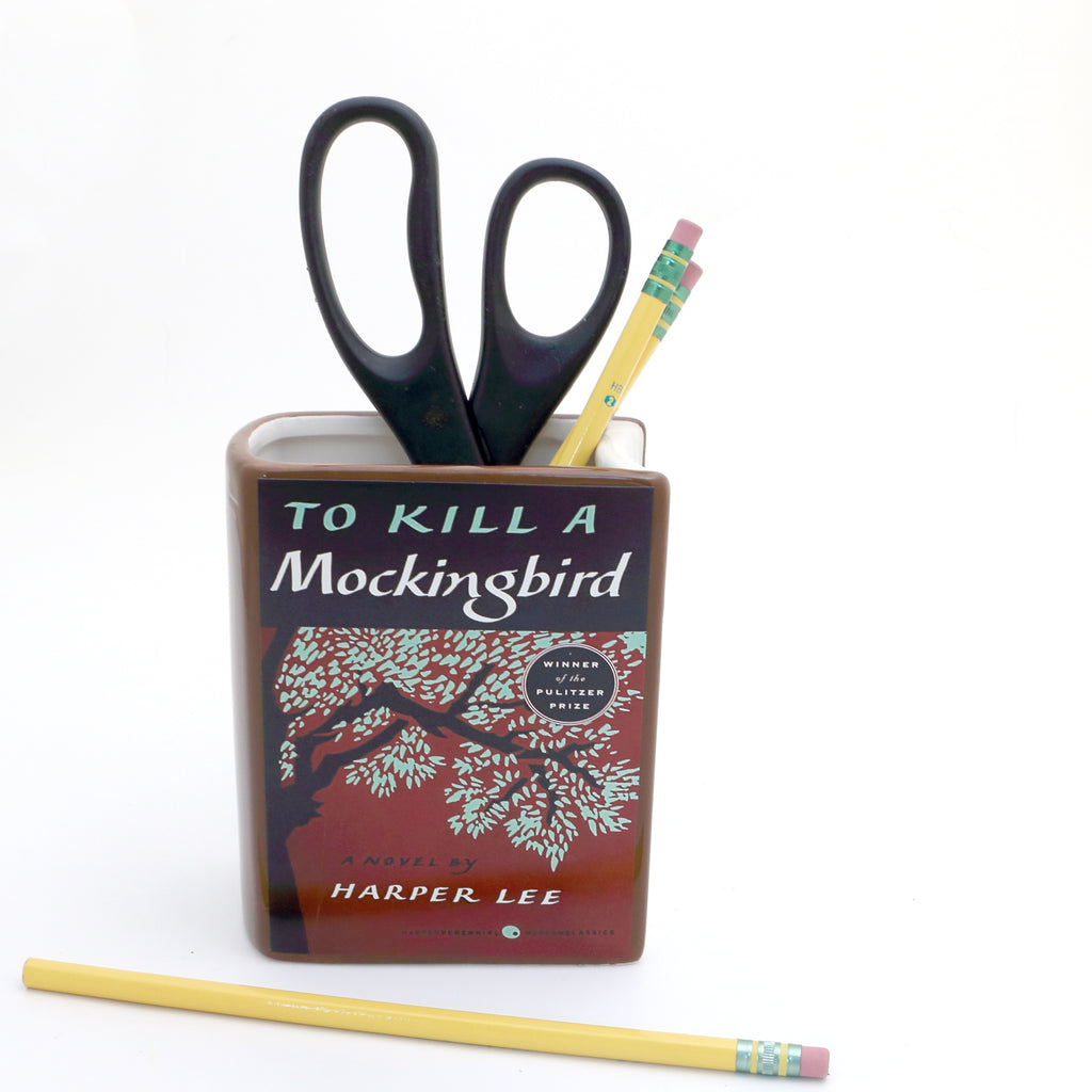 To Kill a Mockingbird, book shaped pencil holder, vase, funny gift