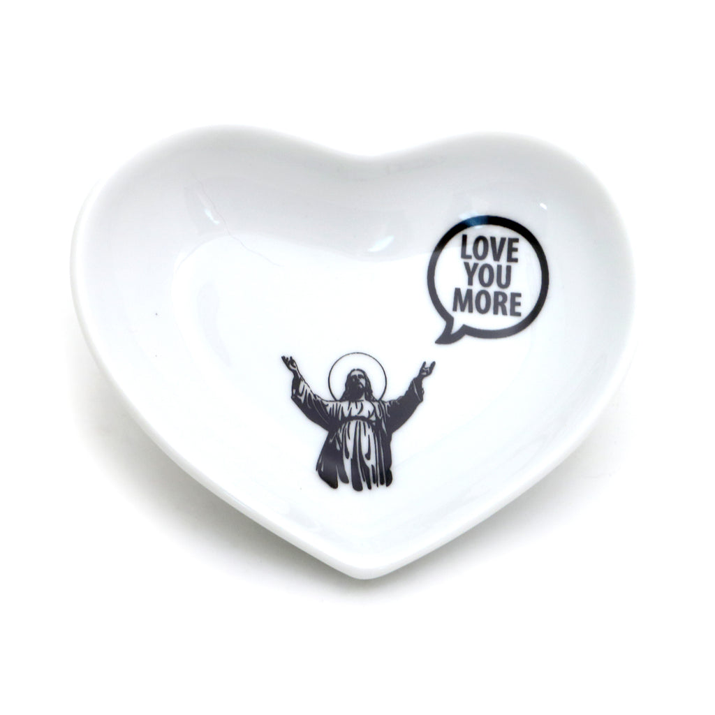 Jesus Love you More heart dish, ring holder, trinket dish, Easter gift