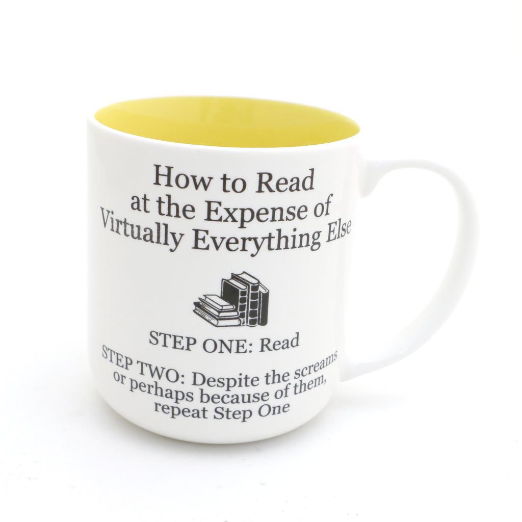 How to Read Mug, Gift for Book Lover, Reader, Bibliophile