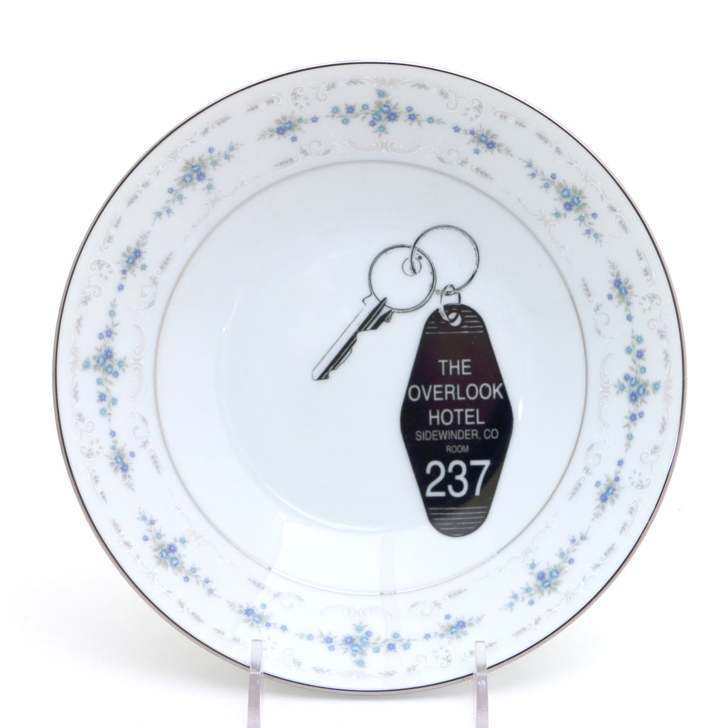 Vintage dish, The Overlook Hotel, key bowl, Gift for reader