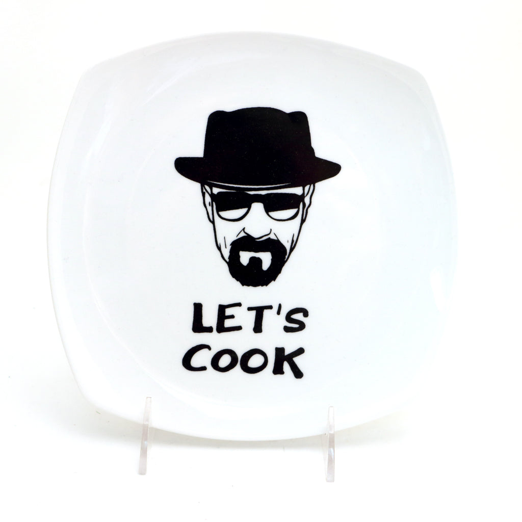 Let's Cook Breaking Bad Parody Plate Limited Edition