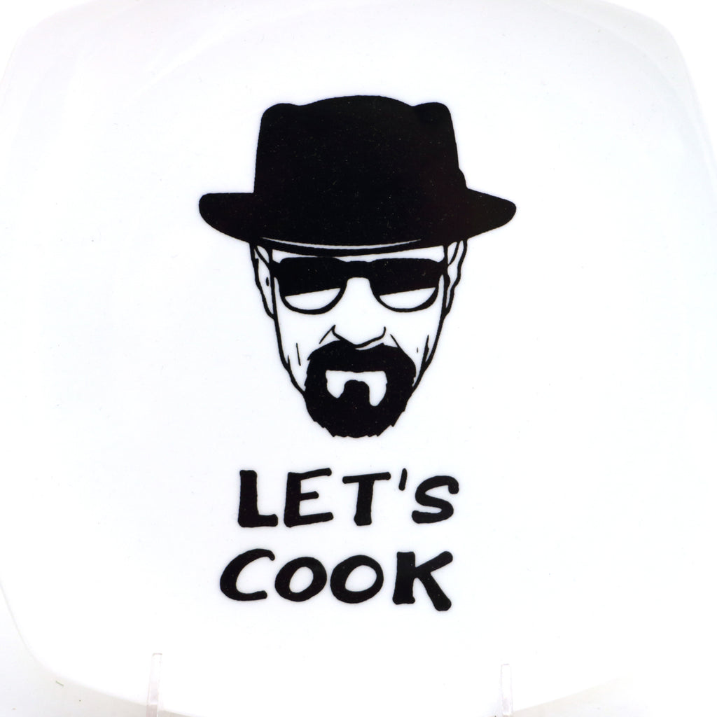 Let's Cook Breaking Bad Parody Plate Limited Edition