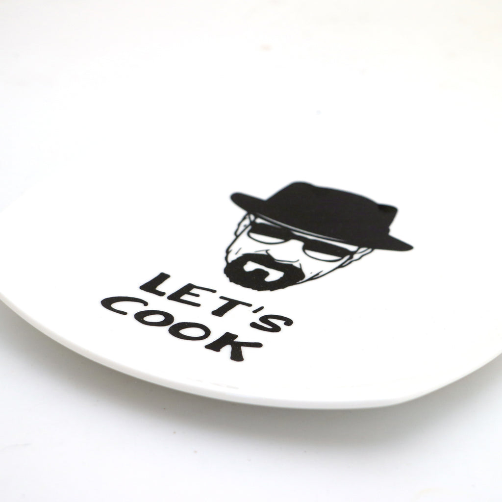 Let's Cook Breaking Bad Parody Plate Limited Edition