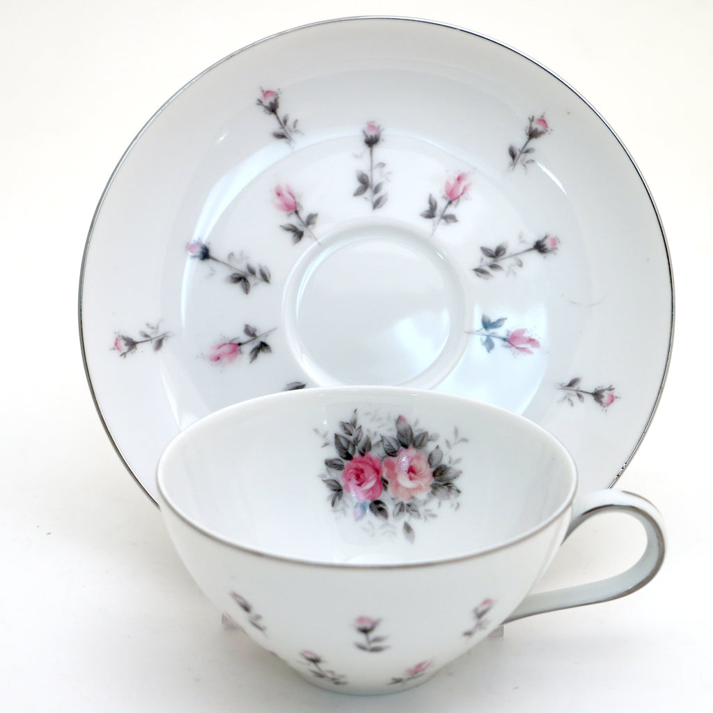 Vintage tea cup and saucer set, You've Been Poisoned