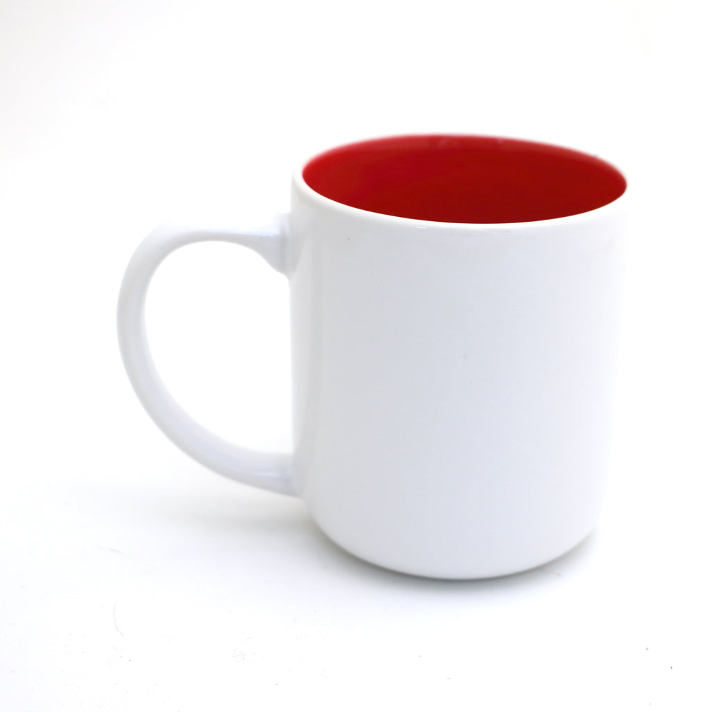 OOPS- sale, Love You More Mug, Red Interior