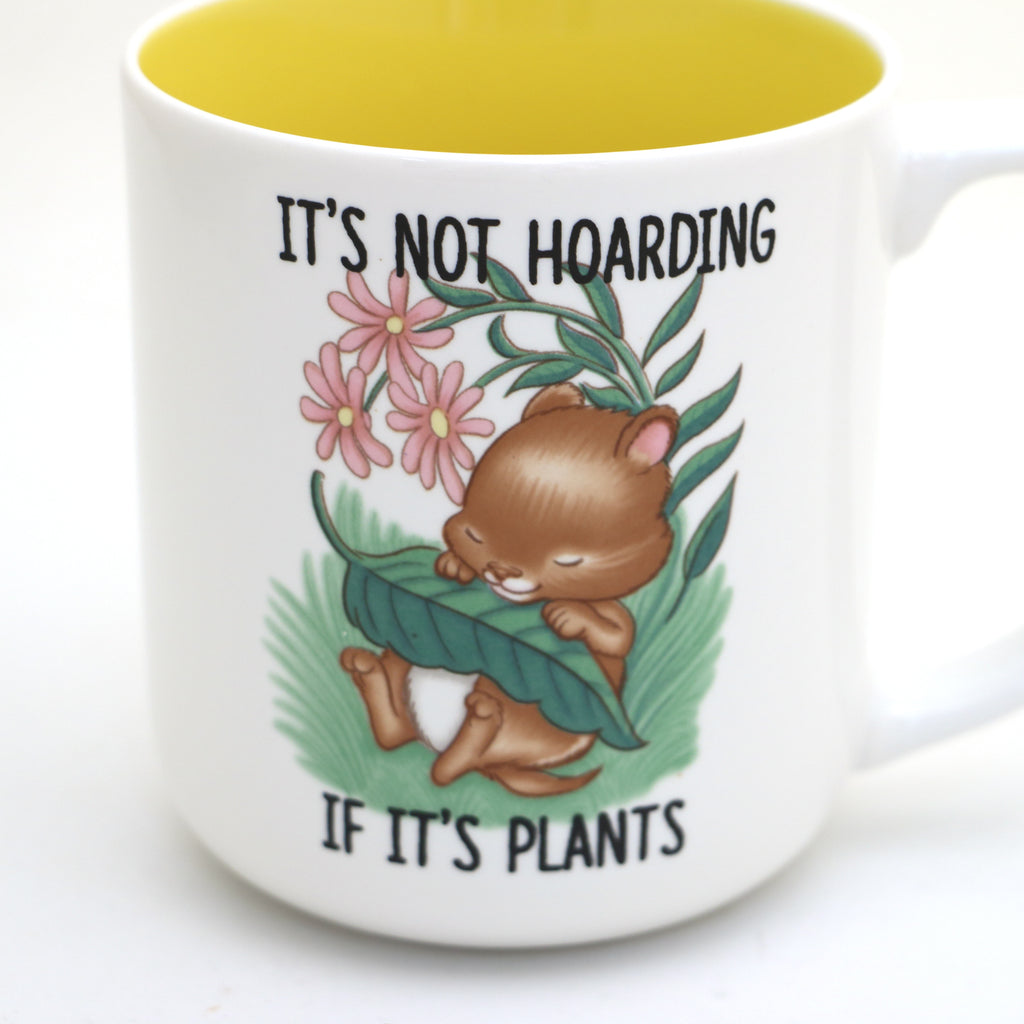 It's Not Hoarding if It's Plants mug, Plant collector gift, Plant mom