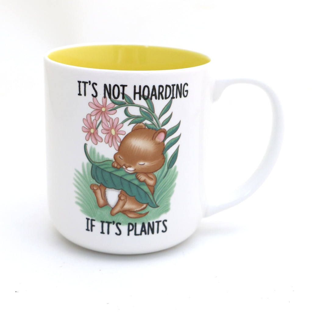 It's Not Hoarding if It's Plants mug, Plant collector gift, Plant mom