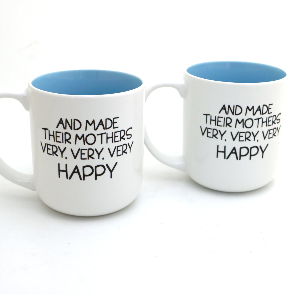 Jewish Wedding Gift 16 Oz Mug Set by Lorrie Veasey