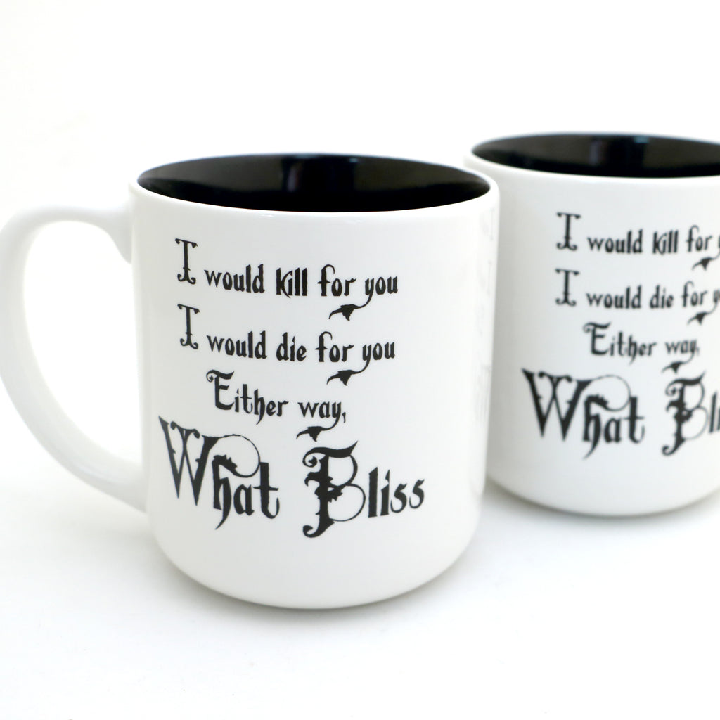 The Addams Family - 16 oz.  Gomez and Morticia Mug Set, Halloween wedding