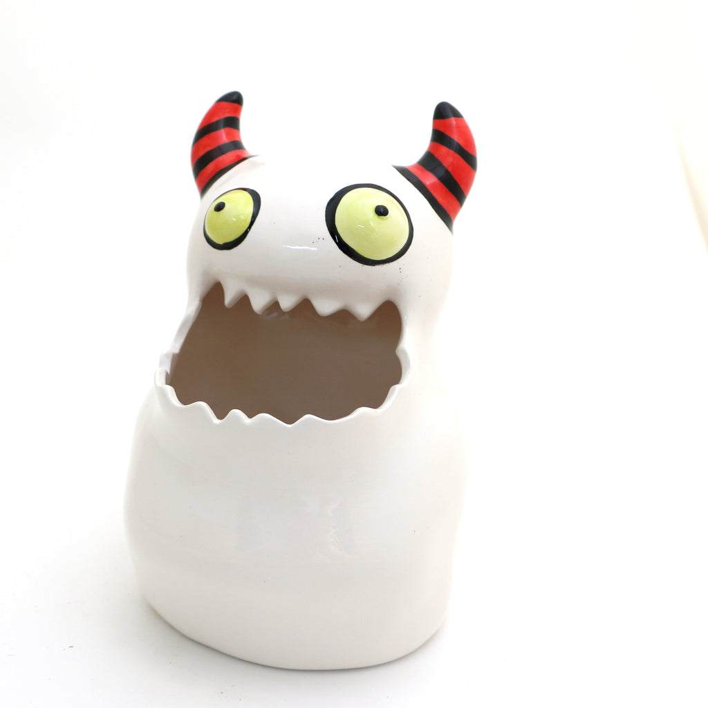 OOPS Monster Pot, planter, whimsical decor, oops sale