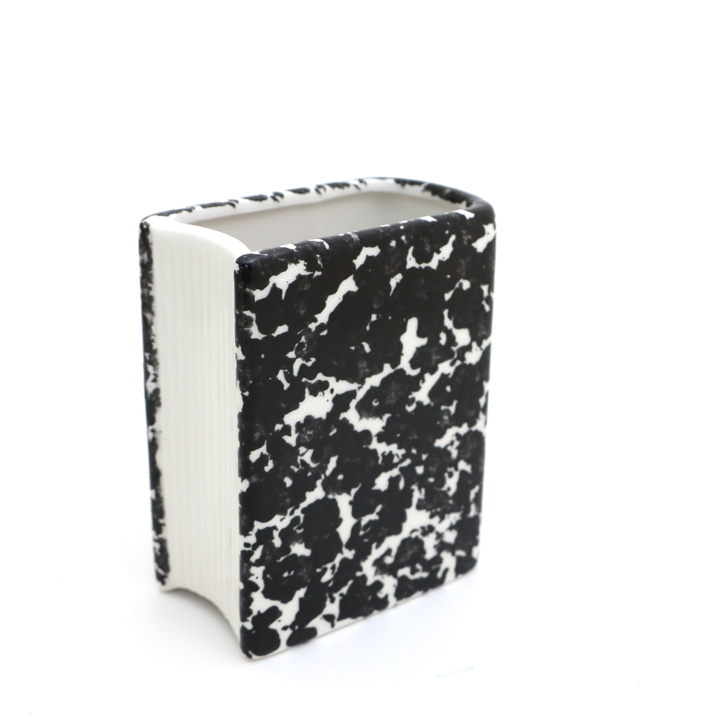 Book vase, composition notebook, planter or pencil holder