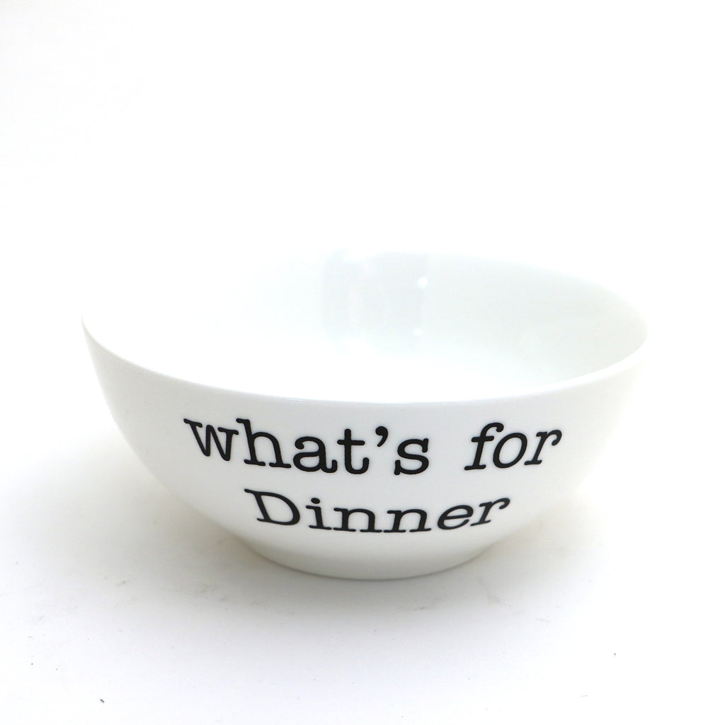 Cereal for Dinner bowl, cereal bowl