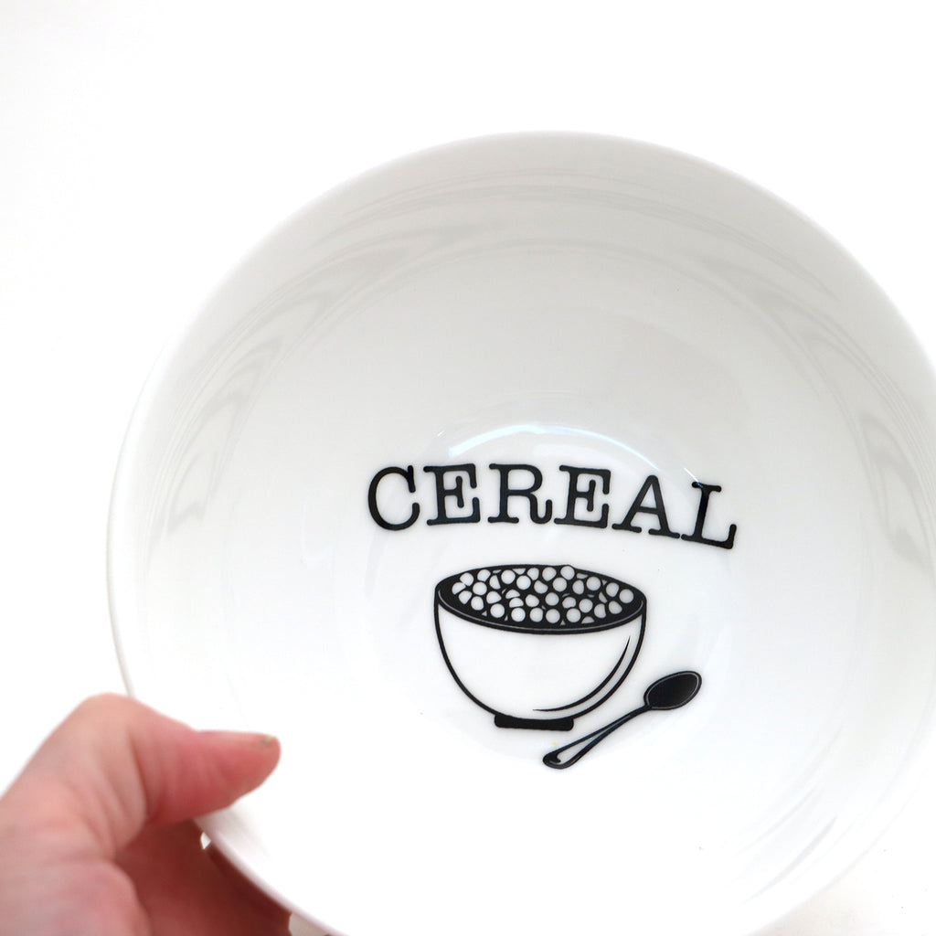 Cereal for Dinner bowl, cereal bowl