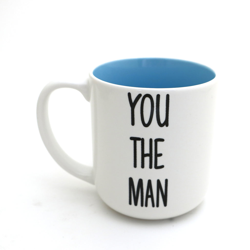 You the Mensch mug, Funny Jewish mug, yiddish mug, Judaica by Lorrie Veasey