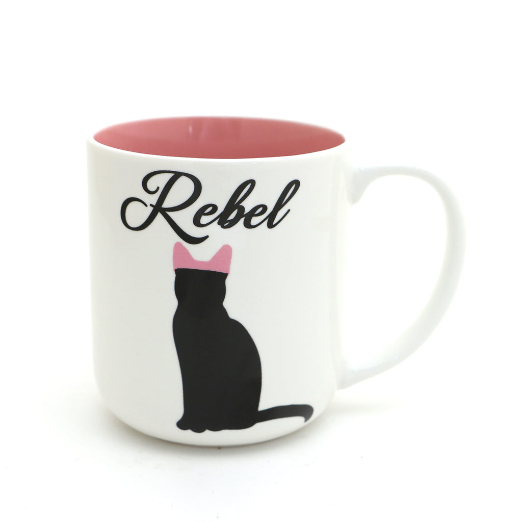 cat mug, Rebel, political cat, social justice