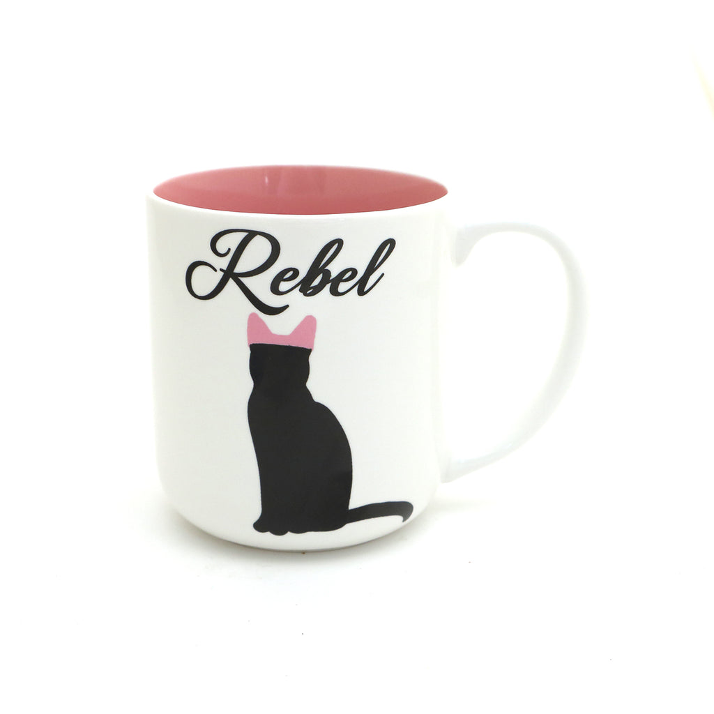 cat mug, Rebel, political cat, social justice