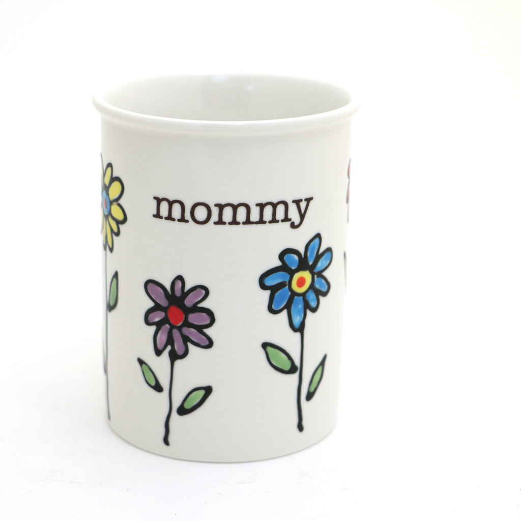 MOMMY pen and  pencil cup, small vase, Mother's Day gift