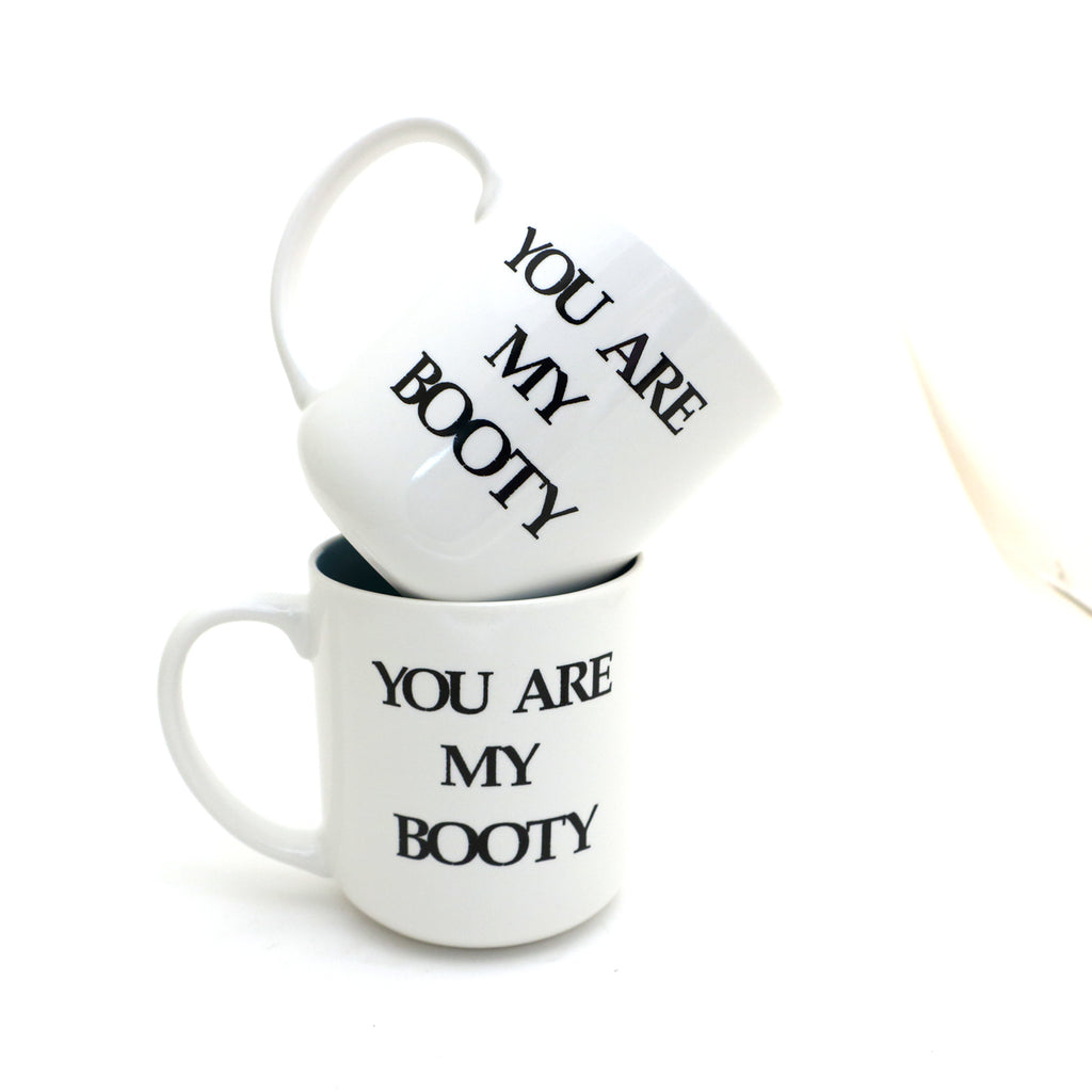 Pirate and Treasure 16 oz.  Beach Wedding gift, Mr. and Mrs. mugs