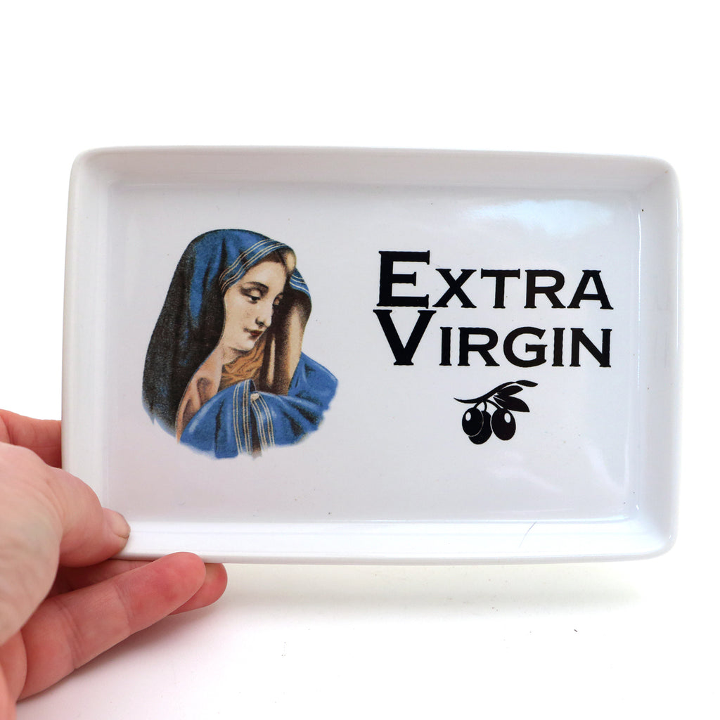 Extra Virgin Olive Oil dipping dish, olive dish