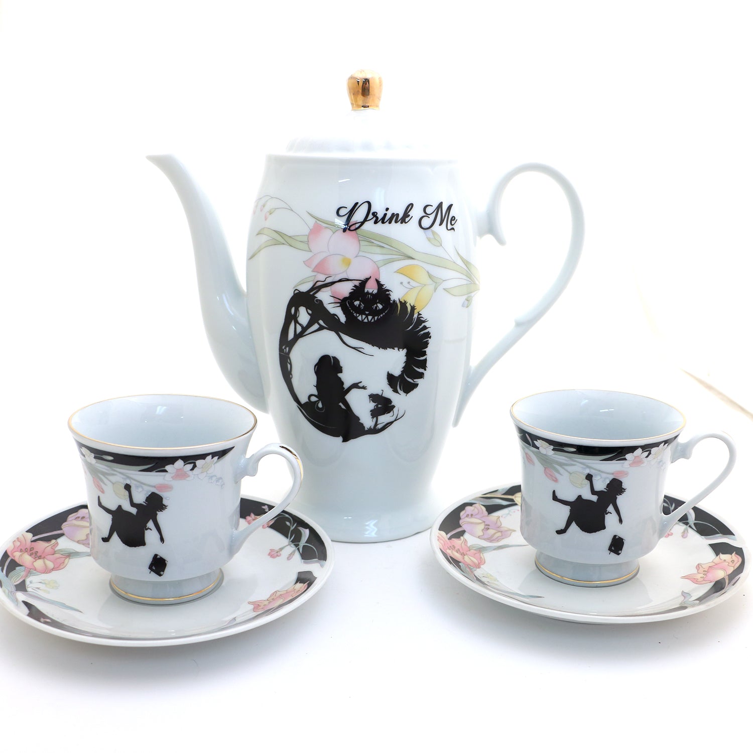 Coffee Cup Alice In Wonderland China Tea Set Alice In Wonderland