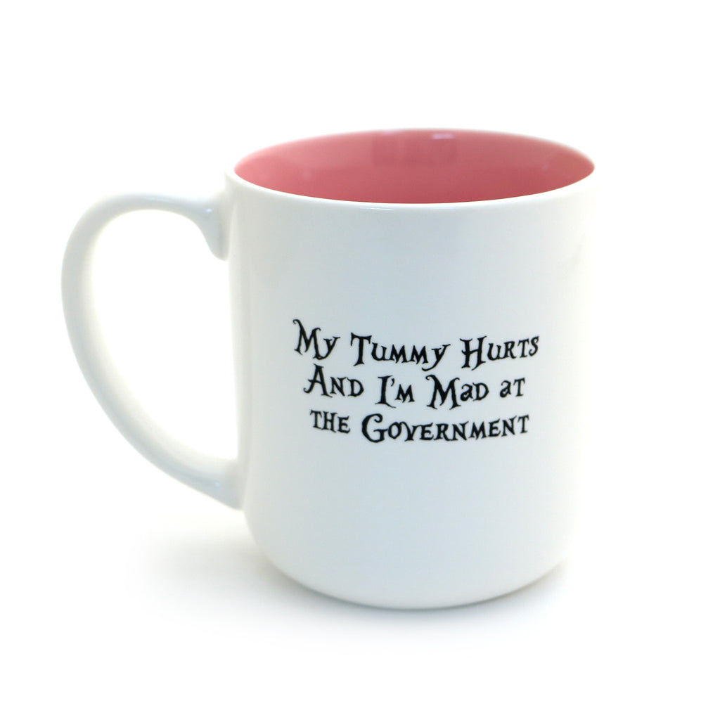 Mad Hatter mug, Alice in Wonderland Tea mug, We're all Mad Here gift for reader