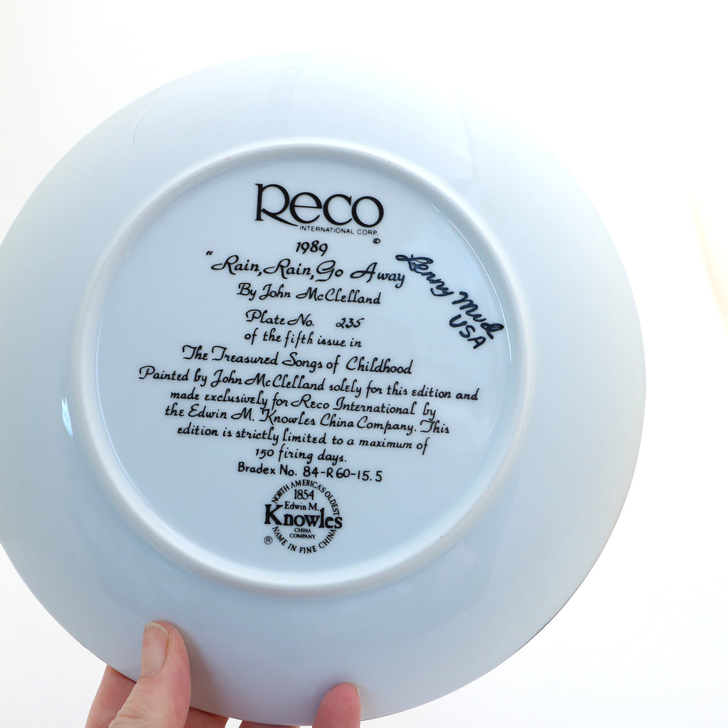 I Just Love Cats plate, Dirty Dishes collection, vintage collectible