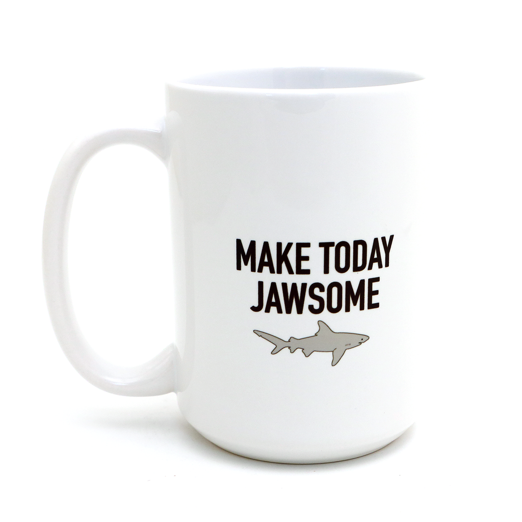 Mature Shark Mug, 15 oz. mug, motivational