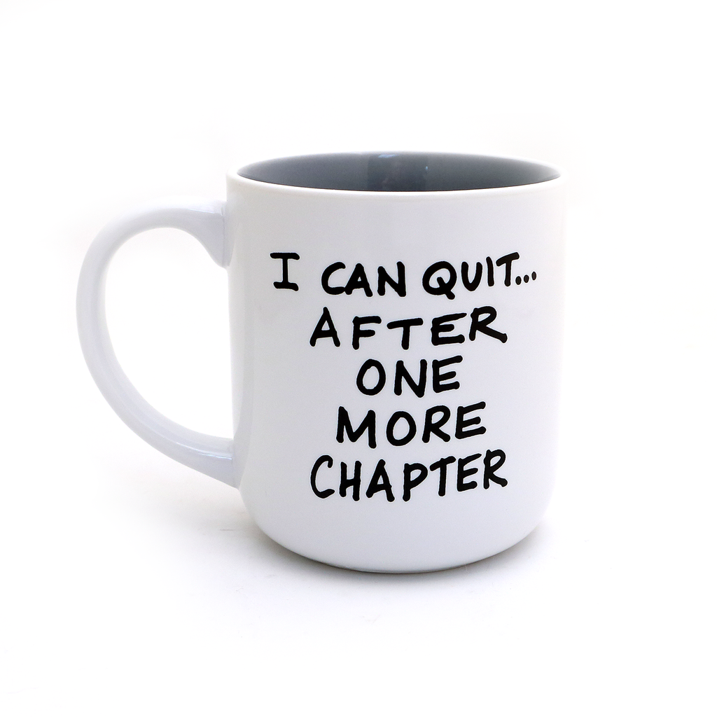 Reading hangover cure mug, gift for book lover or reader