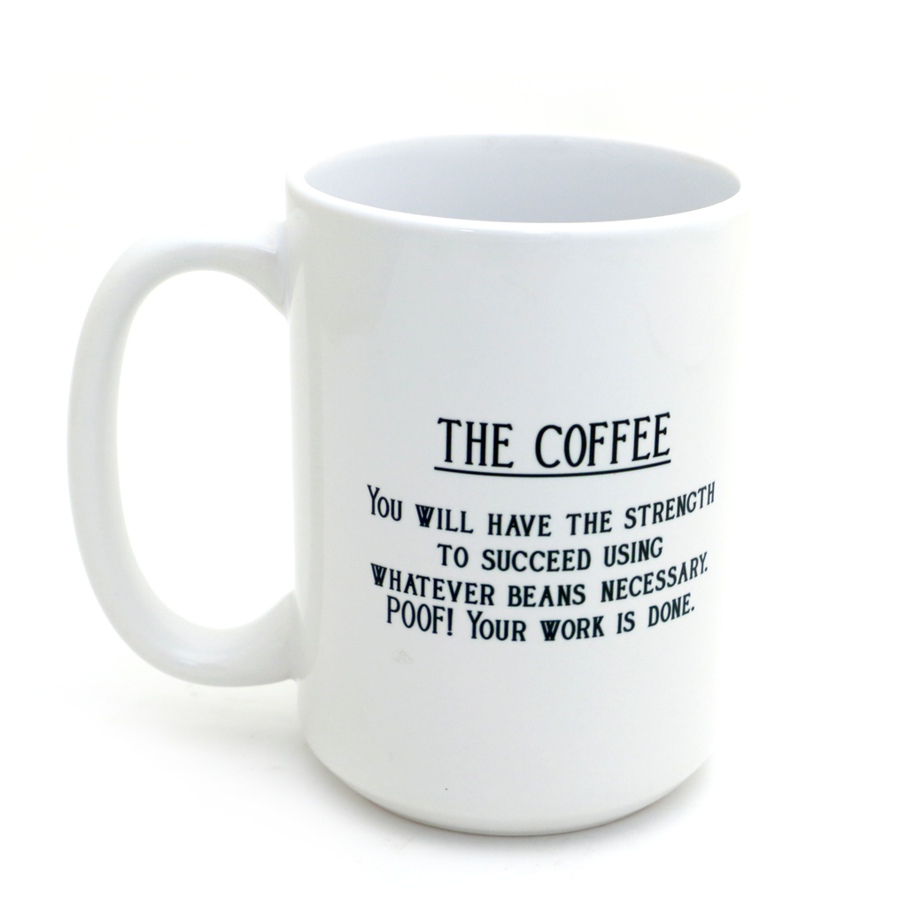 The Coffee, tarot card mug, funny gift for coffee drinker, fortune teller mug