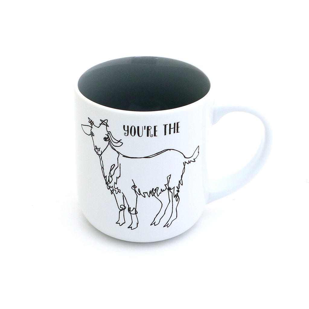 G.O.A.T. mug, Greatest of All Time, Goat mug