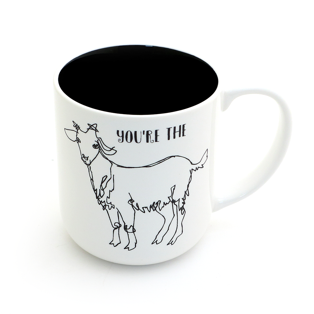 G.O.A.T. mug, Greatest of All Time, Goat mug