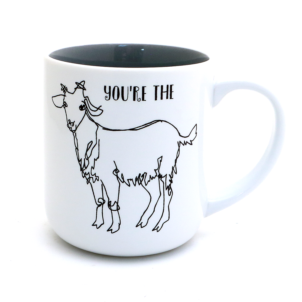 G.O.A.T. mug, Greatest of All Time, Goat mug