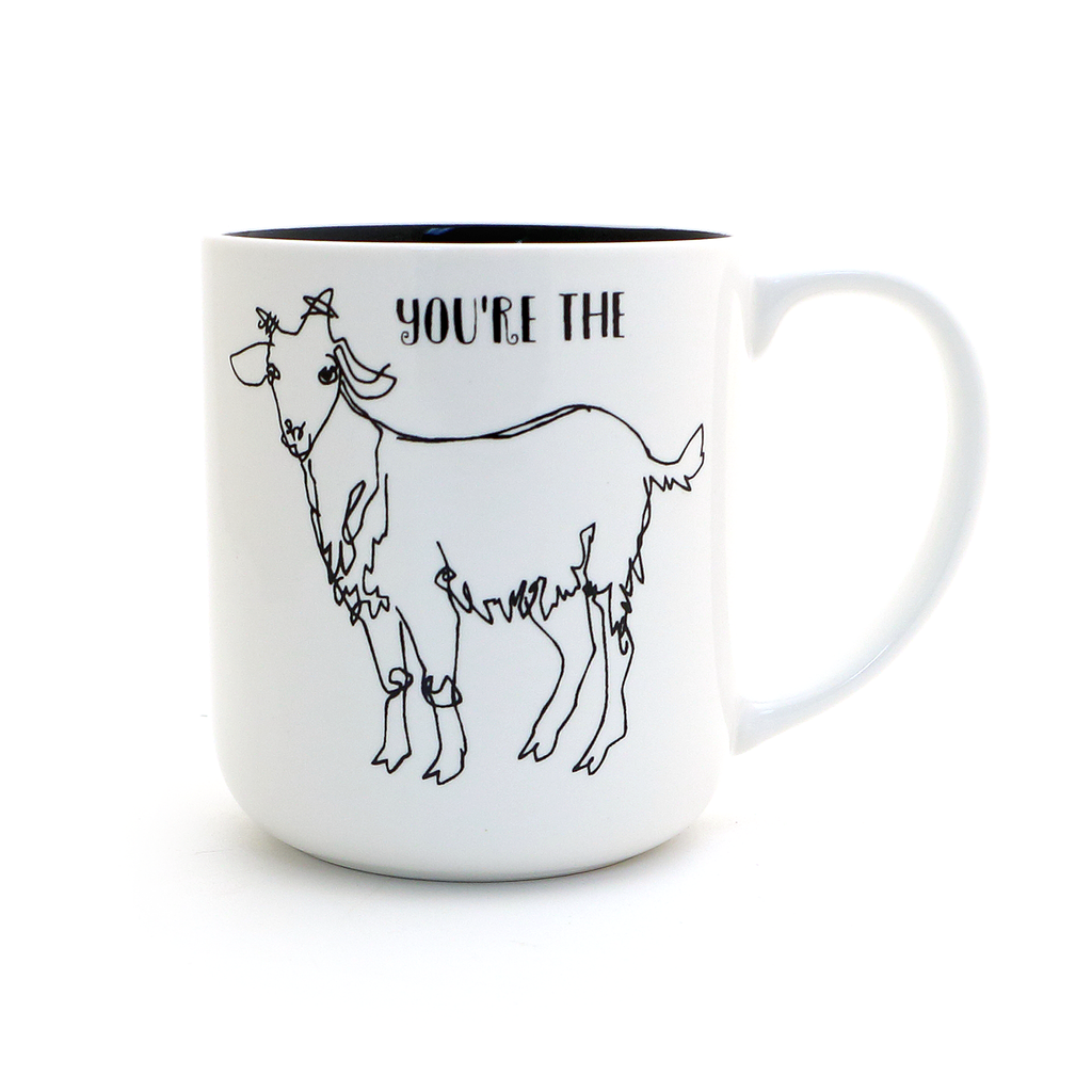 G.O.A.T. mug, Greatest of All Time, Goat mug