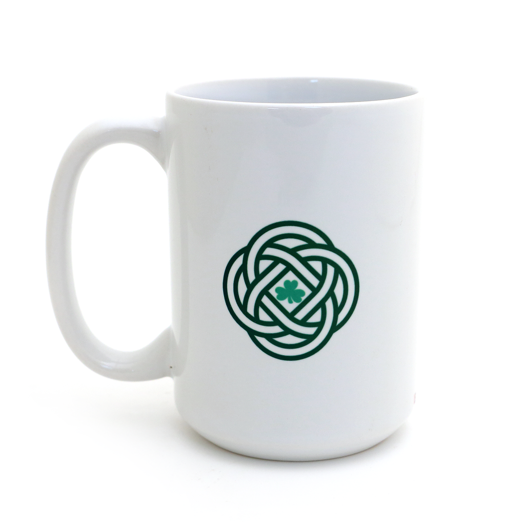 Irish Blessing Shamrock Mug