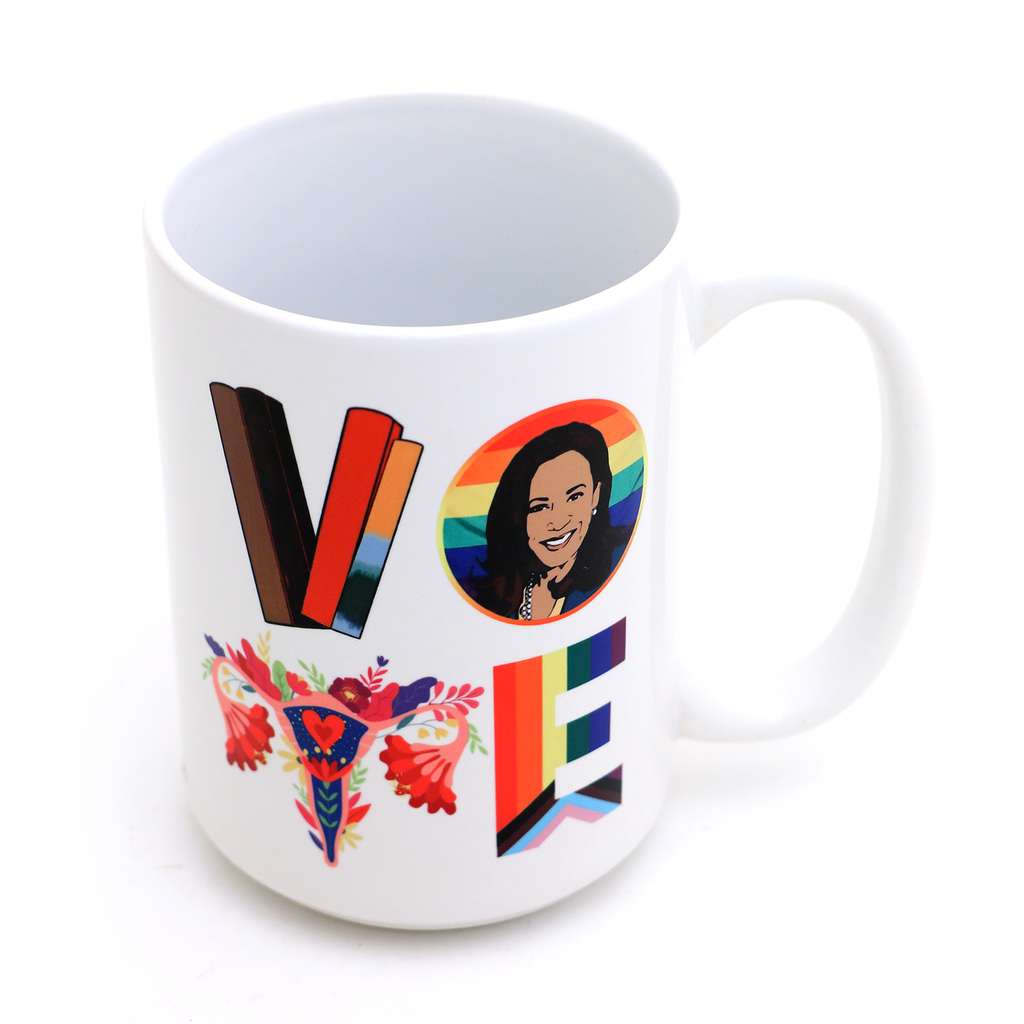 Kamala Vote Mug- Kamala Harris Campaign Mug, 15 oz, political gift