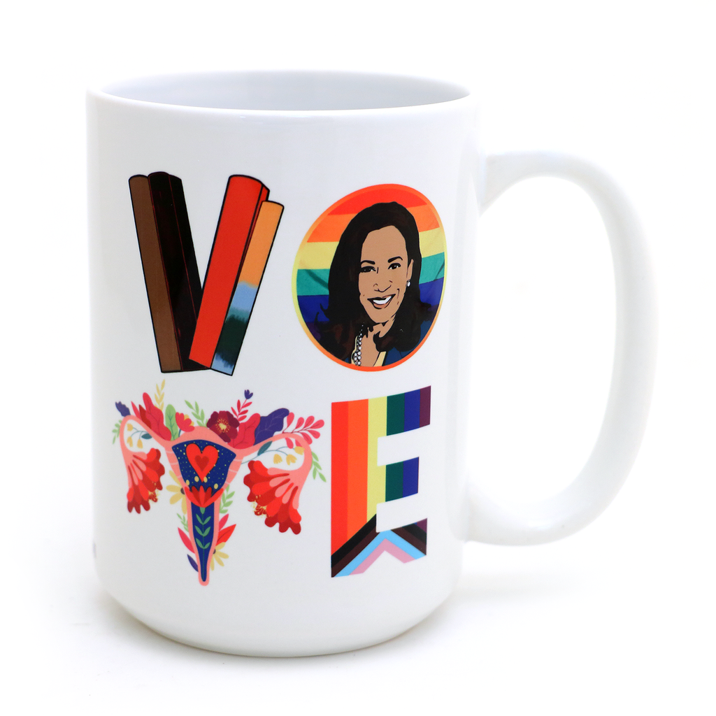 Kamala Vote Mug- Kamala Harris Campaign Mug, 15 oz, political gift