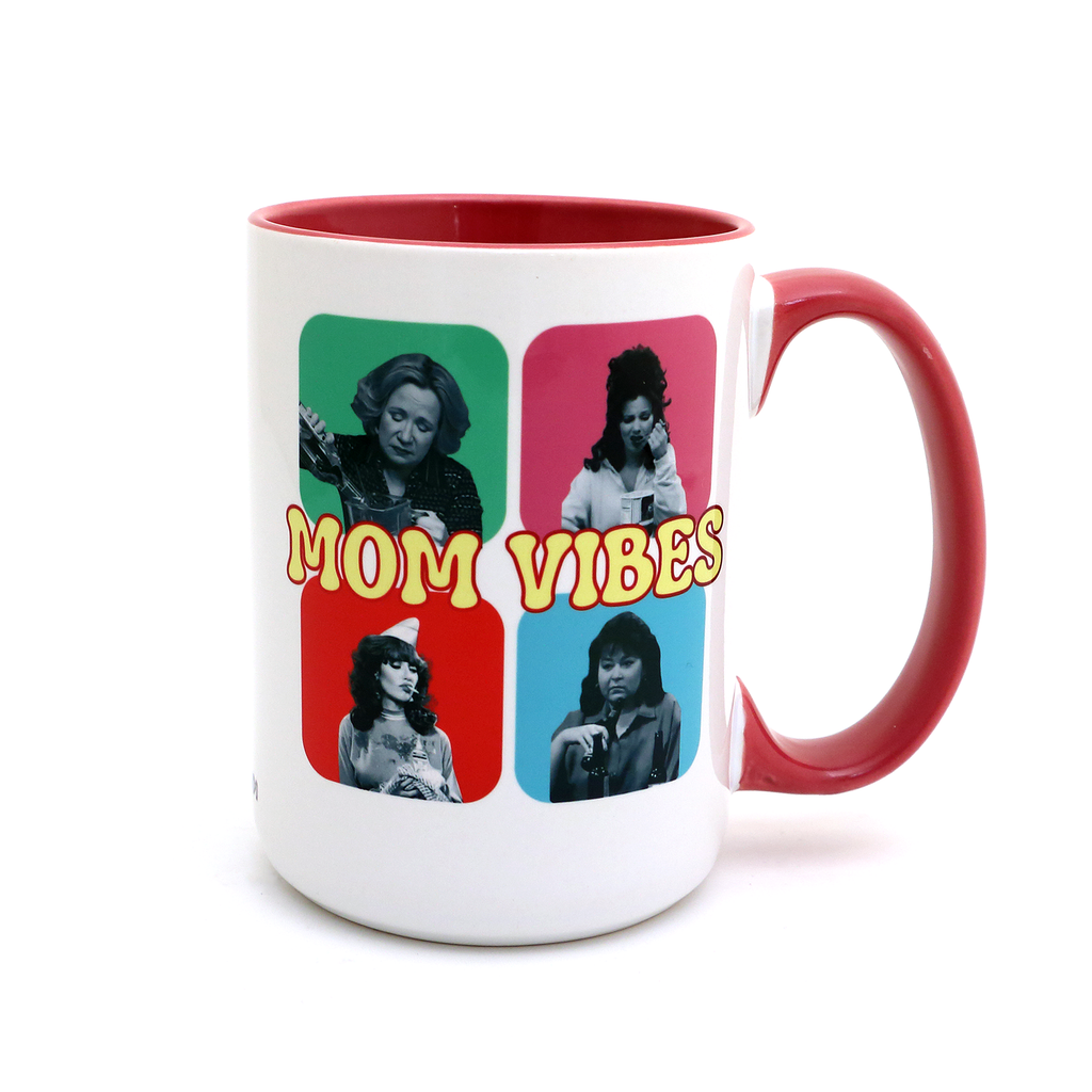 Mom Vibes 15 oz Mug, Limited Edition Funny Mother's Day gift, Funny mom mug
