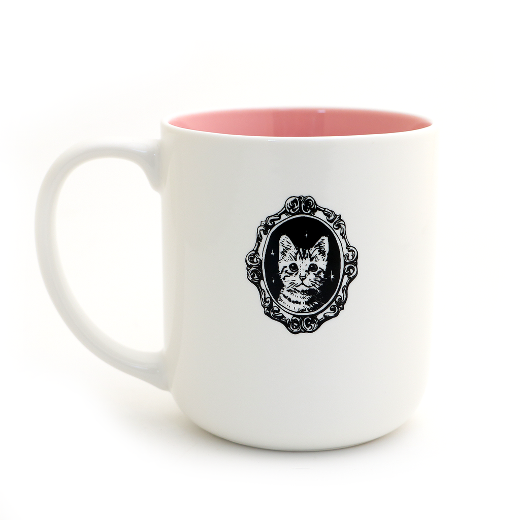 9 Lives, What am I Doing With my Lives cat mug, kitten, SIC mug