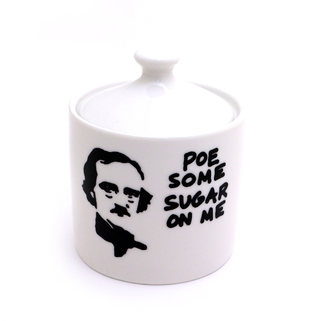 Edgar Allan Poe Sugar Bowl